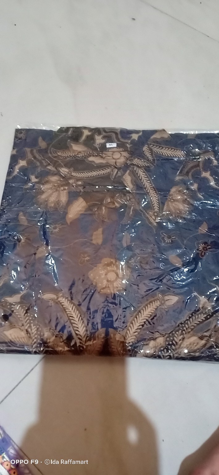 Kemeja Batik Jumbo Pria Lengan Panjang M L Xl Xxl Atasan Kemeja Batik Kondangan Pria Lengan Panjang