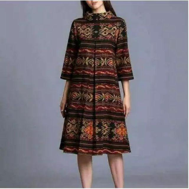 [ready] Dress Tenun Murah Dress Tenun Toraja