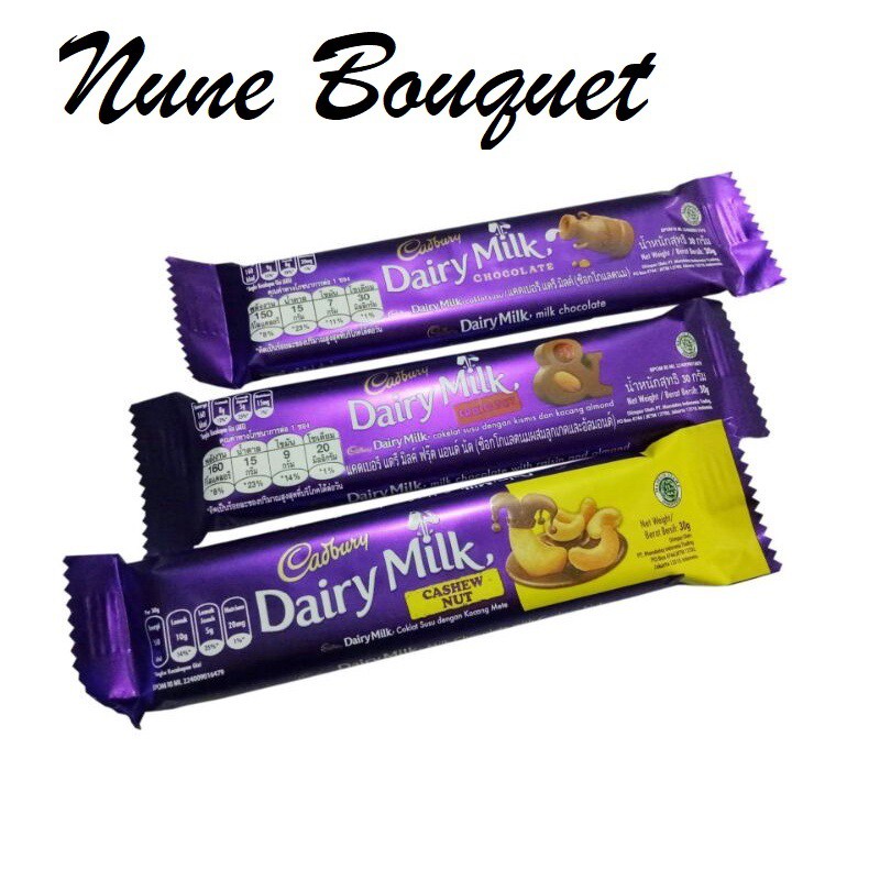 

[TAMBAHAN] Cadbury Dairy Milk 30 Gram