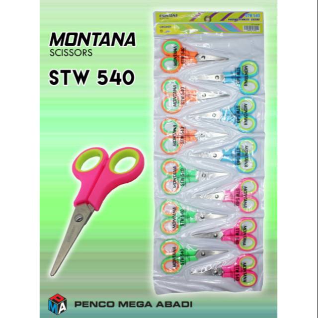 

Gunting kertas montana murah 12pcs