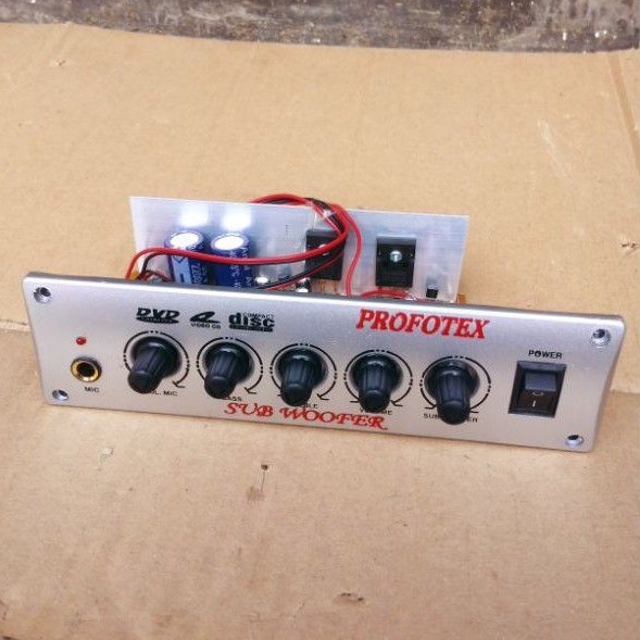 Kit Ampli Speaker Aktif Mono Ocl Plus Filter Subwofer