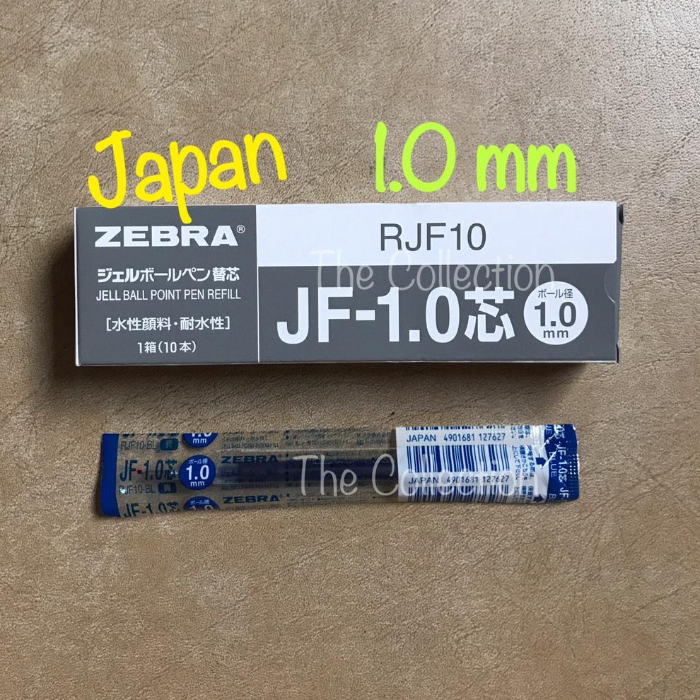 

[KODE GSB8P] ATK0433SR RJF10-BL BIRU 1.0 mm isi pen sarasa refill zebra JF 1,0 BLUE