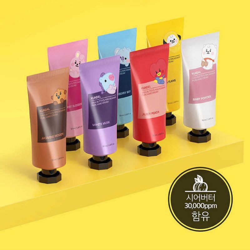SHARING KUNDAL BT21 HAND CREAM