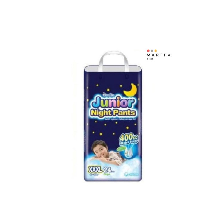 PEMPERS MAMY POKO MAMI POKO MAMYPOKO PANTS JUNIOR NIGHT XXXL 24 BOYS