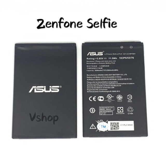 Batre Baterai Battery For Asus Zenfone Selfie Zd551kl - Laser 5.5inch C11P1501