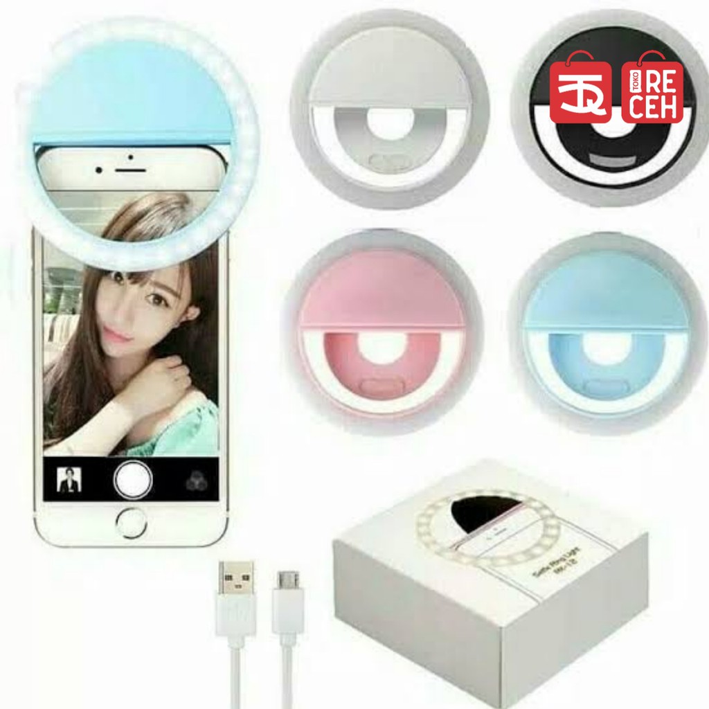 Selfie Ring LED Ring Selfie Cahaya