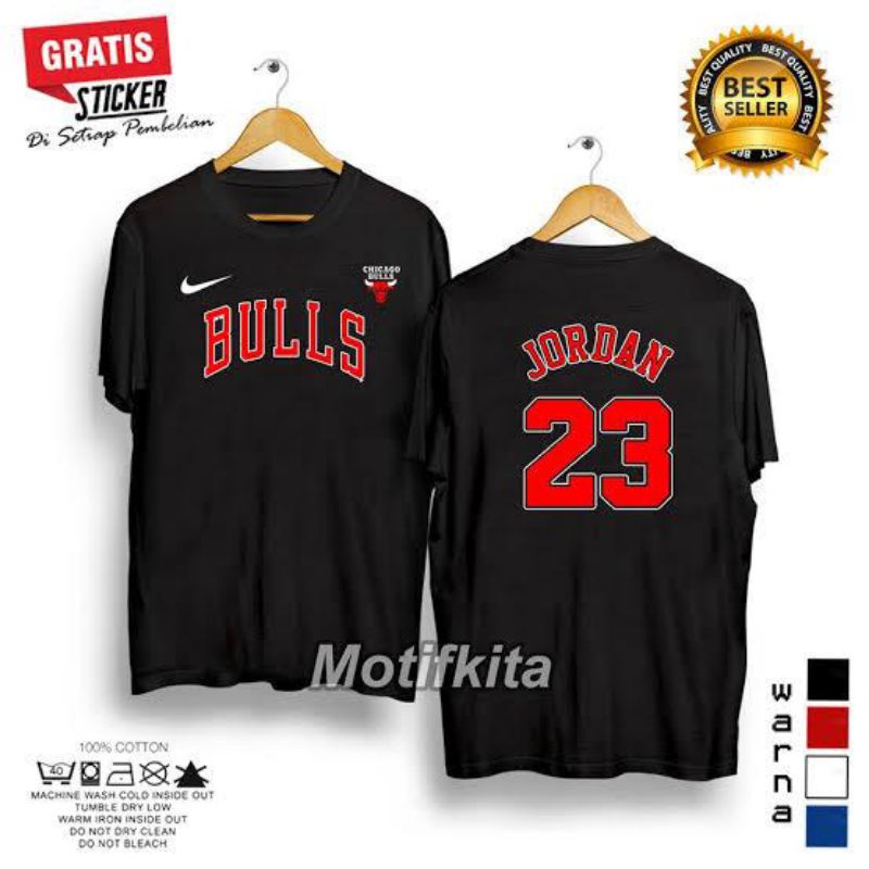 Baju Kaos BULLS JORDAN 23 #Bulls #ChicagoBulls
