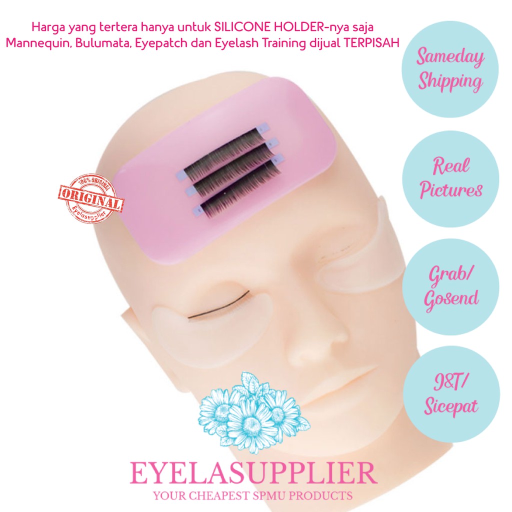 Silikon Pad untuk Holder Eyelash Extension silicone jidat bulumata