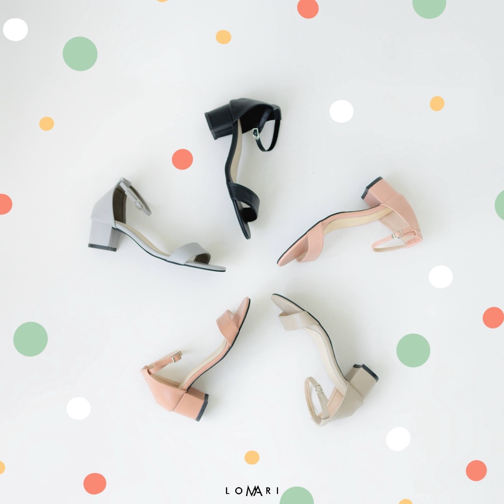 QUEY SERIES LOMARI - Sandal Heels Wanita