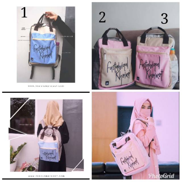 Ransel fastabiqul khayrat/ransel like islam project