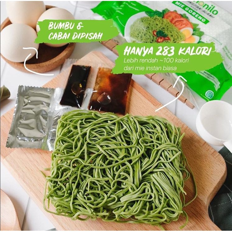 Lemonilo mie goreng dan kuah instant alami Mie Instant Sehat 70gr - Mie Organik / Lemonilo Mie Instan mie sehat