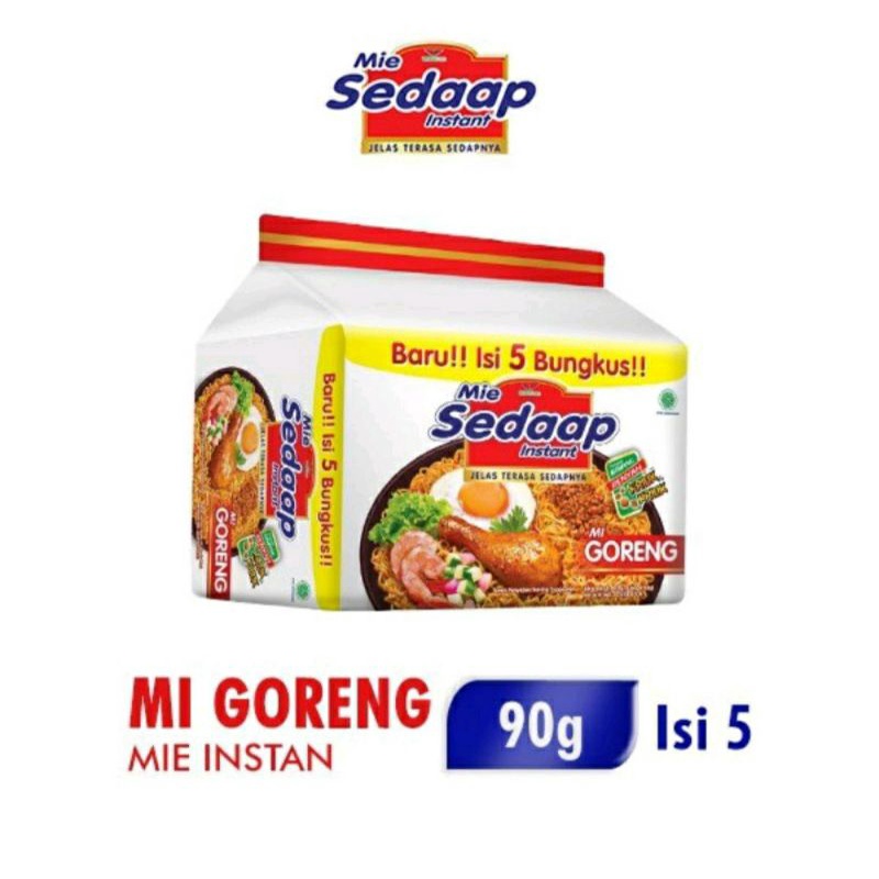 

Mie Sedaap Goreng Mie Sedaap Soto Isi 5 Pcs 90g