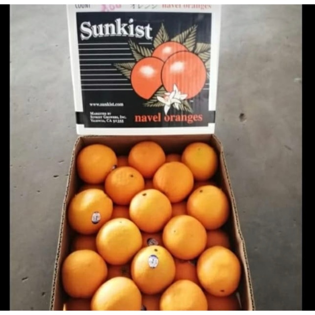 

Sunkist navel usa per karton