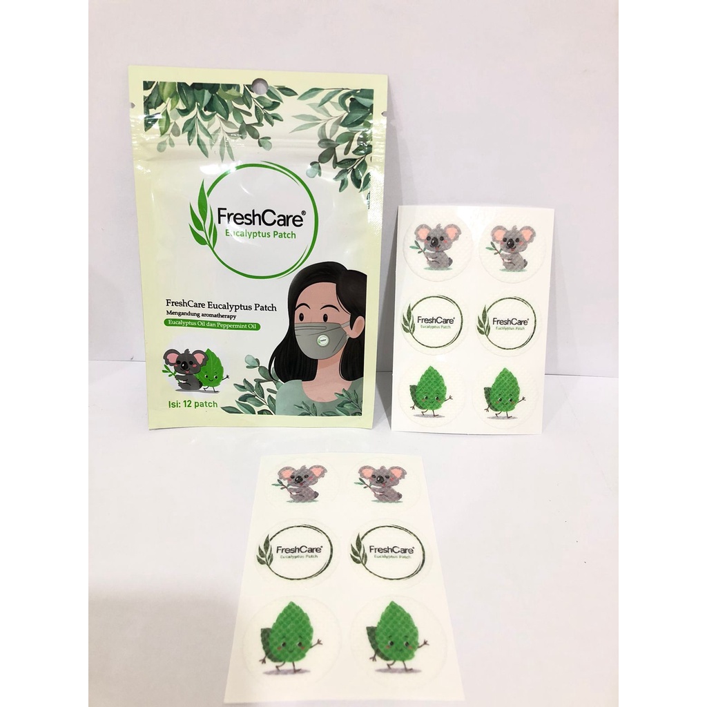 MASKER STICKER PATCH ESSENTIAL OIL AROMATHERAPY TEMPEL MASKER [SWEETSPACE]