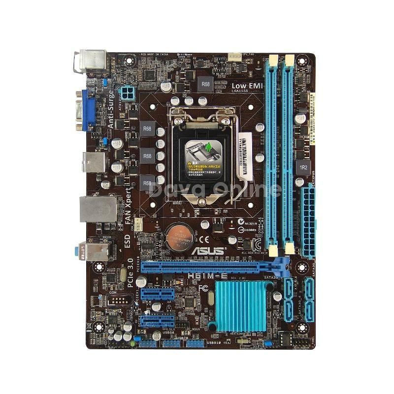 MOTHERBOARD PC TERBAIK 2020 MURAH MERK ASUS TYPE H61 M E LGA 1155 DDR3 RAM HARGA 700 RB AN GARANSI - TEKNO KITA