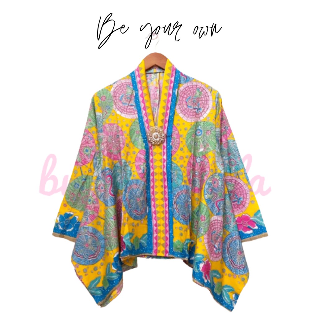 KARTINI PAYUNG Atasan wanita muslim bahan katun halus blouse all size ld 110cm