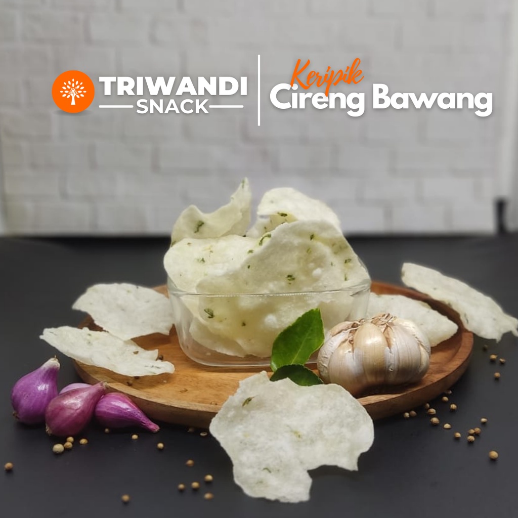 

Keripik Cireng Bawang asin gurih 100 - 250 gr