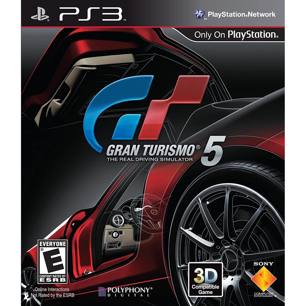 DVD Kaset Game PS3 PKG Multiman HEN Gran Turismo 5 FULL PATCH