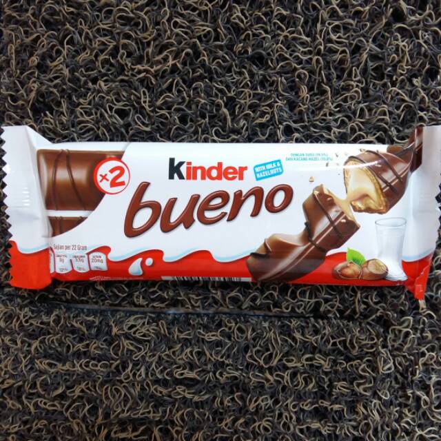 

Kinder bueno with milk & hazelnuts 43gr