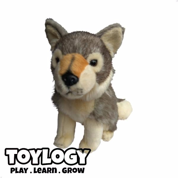 Boneka Hewan Anjing Husky - Siberian Husky Dog Doll - 10 inch