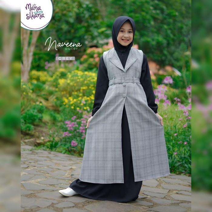 MANASIKANA - Gamis outer anak - Baju muslim anak - Gamis anak