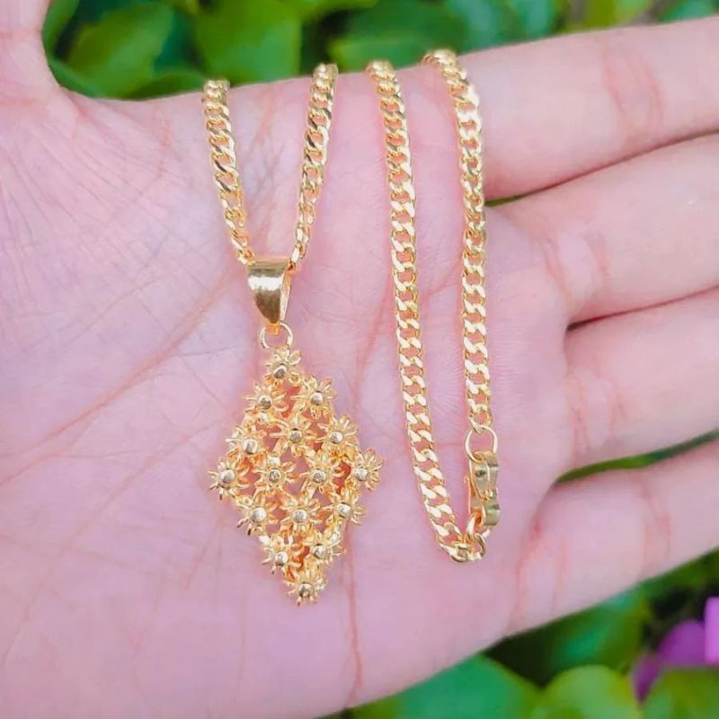 KALUNG LAPIS EMAS 24k Free Rantai