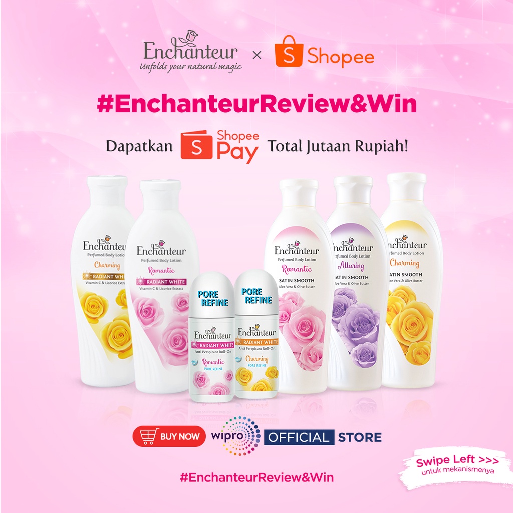 Enchanteur Whitening Body Lotion Romantic 175 Ml