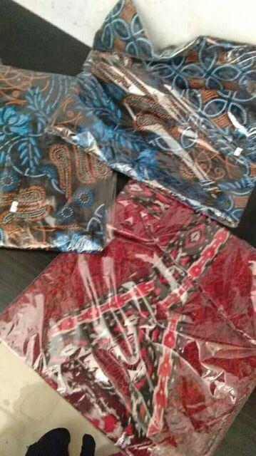 Risna Batik Hrb026 Kenongo Hem Pendek Padi Pekalongan M L Xl Batik Pria Murah Modern Grosir Batam 03