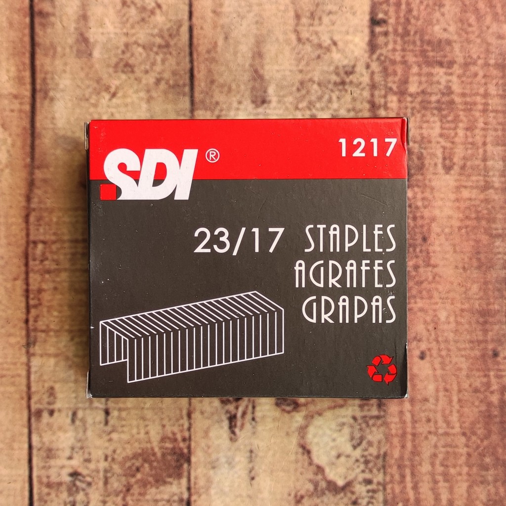 

1Pack Kecil Isi Stapler SDI 12/17 - Isi Staples Jilid SDI 2317