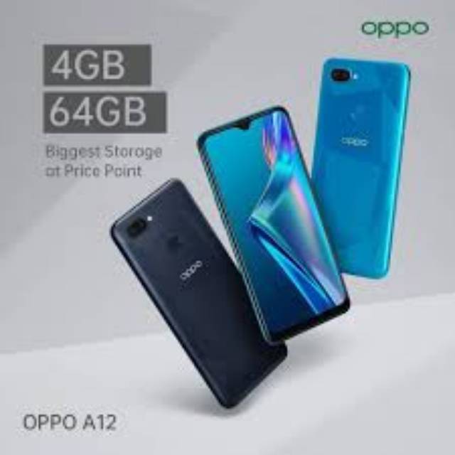 Oppo A12 4/64 New Garansi resmi oppo