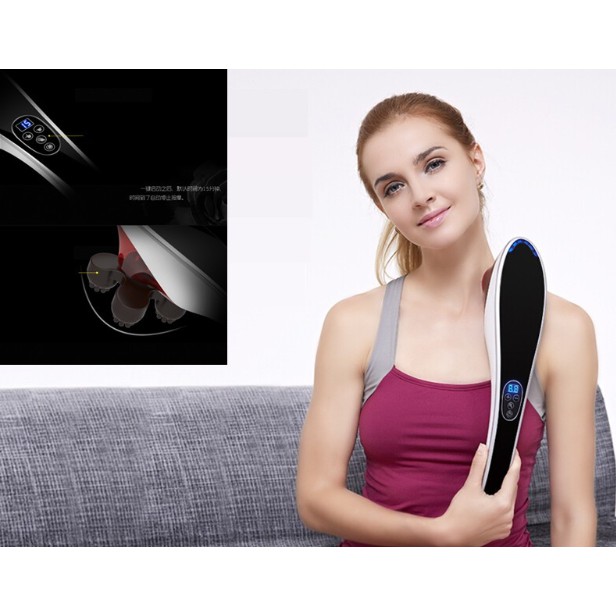 alat pijat elektrik pundak punggung shiatsu infrared massager