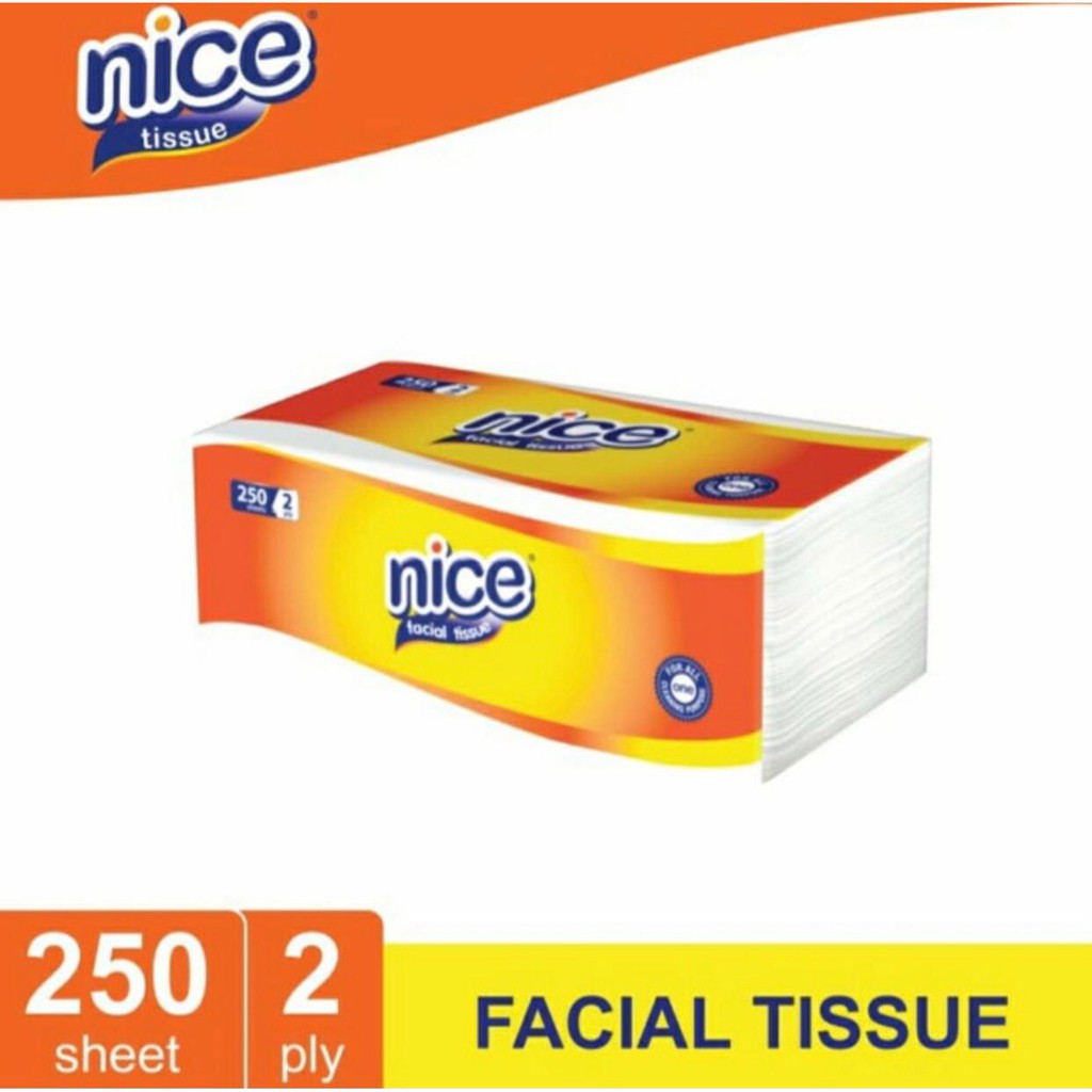 Tissue Nice Wajah 250 Sheet 2 ply