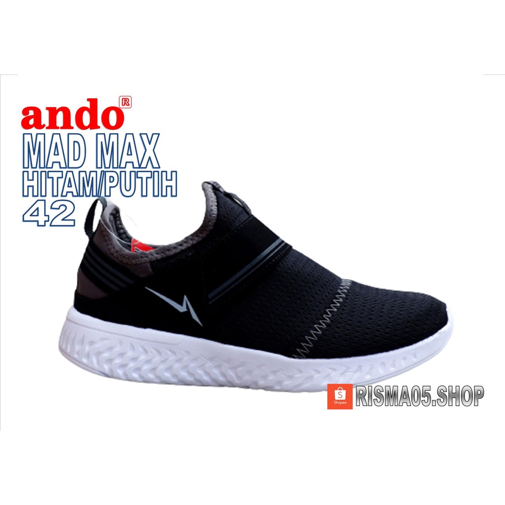 ⭐RISMA05.SHOP⭐ MAD MAX- SEPATU ANDO- SLIP ON PRIA- SEPATU CASUAL- SEPATUKERJA- SEPATU SEKOLAH