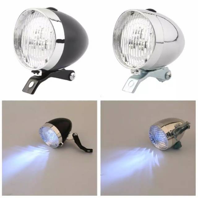 Lampu sepeda depan lampu model jadul lama lampu klasik bojonegoro magetan dst