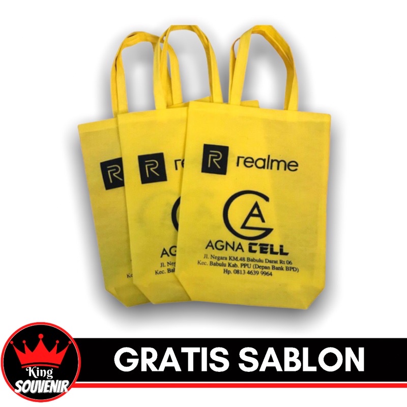 

Tas Souvenir Murah/ Free Sablon/ Kotak.Alas