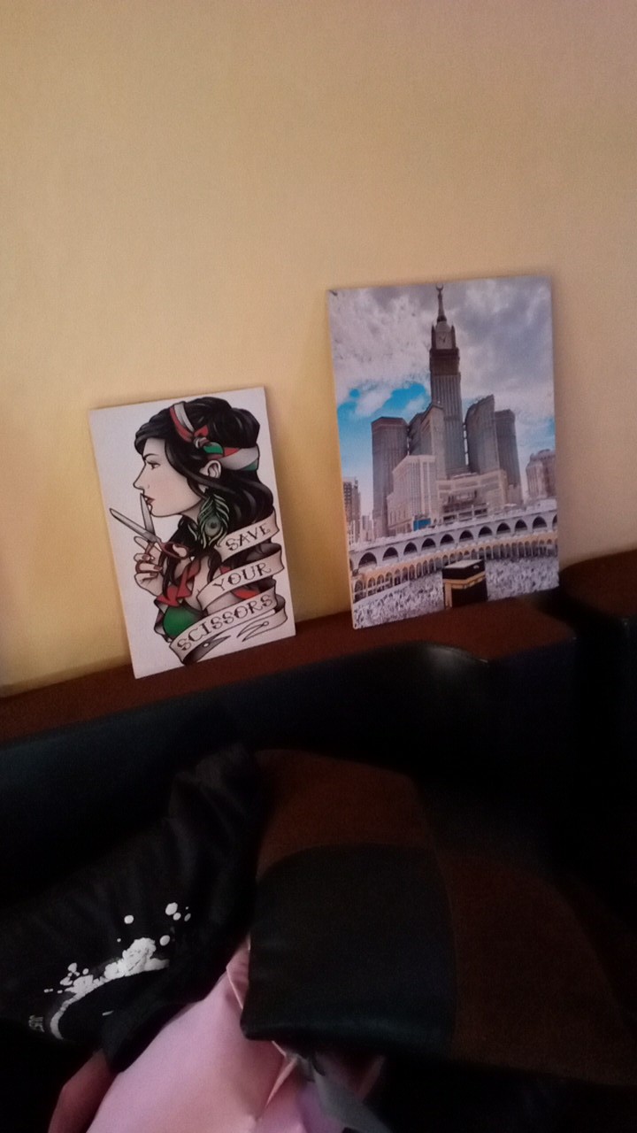 Hiasan Dinding Walldecor Rumah Hiasan Kabah Hiasan Kota Mekkah Hiasan Islami Ukuran 30x40