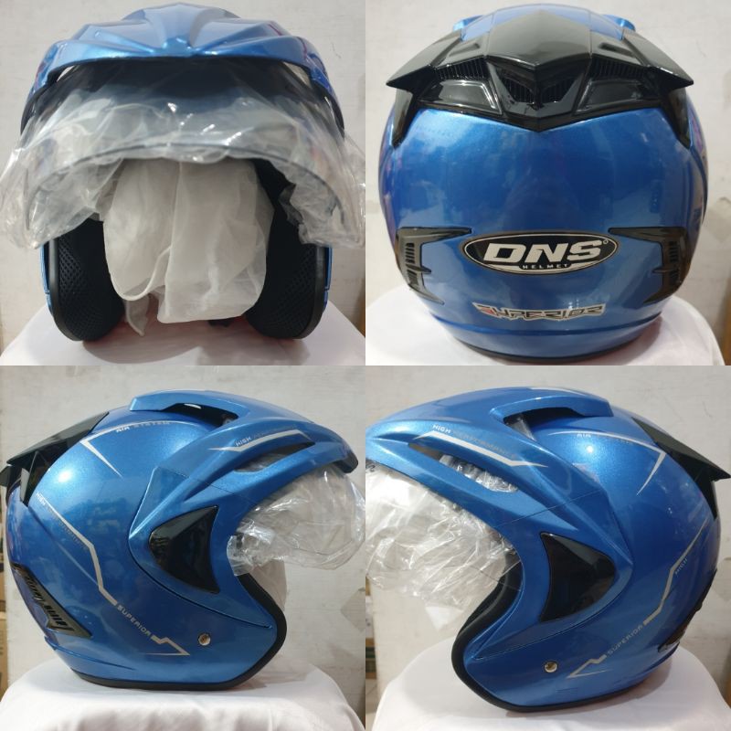 Helm DNS Murah Warna Biru