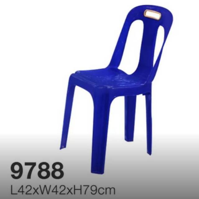 Kursi makan plastik Twin Pan 9788