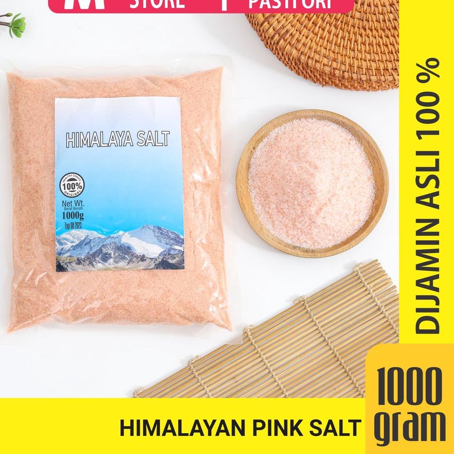 Baru - Garam Himalaya 1 kg / Garam Himalaya Original / Garam Himalaya Asli Original