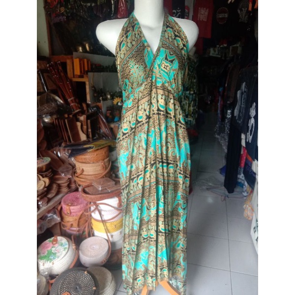dress ghaya bahan batik