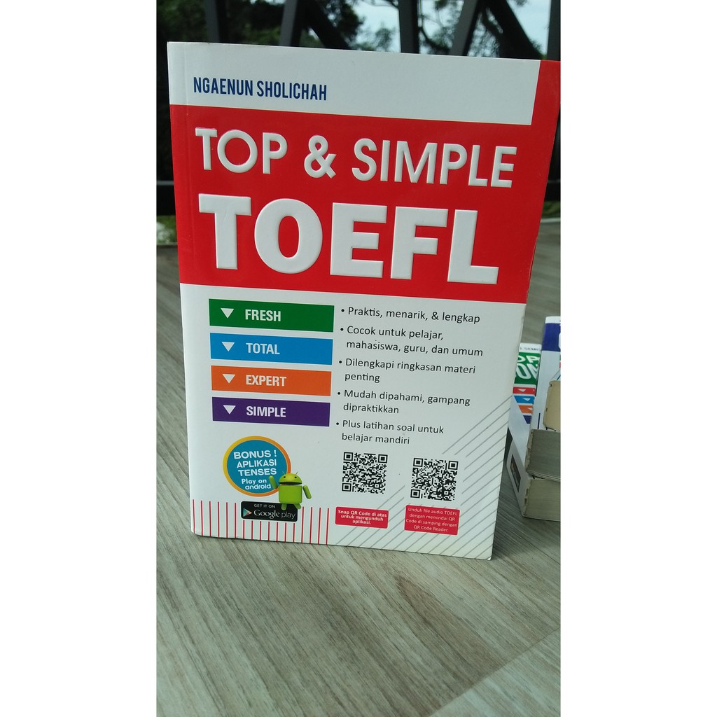 6.6 SALE! BUKU  BAHASA INGGRIS TOEFL IELTS GRAMMAR  & CONVERSATION (DAPAT 4 BUKU)-TOEFL