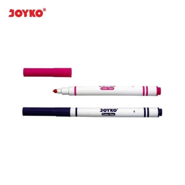 Joyko CLP 04 Spidol bs dicuci Washable Pen Warna 12 Colors ≠ crayola