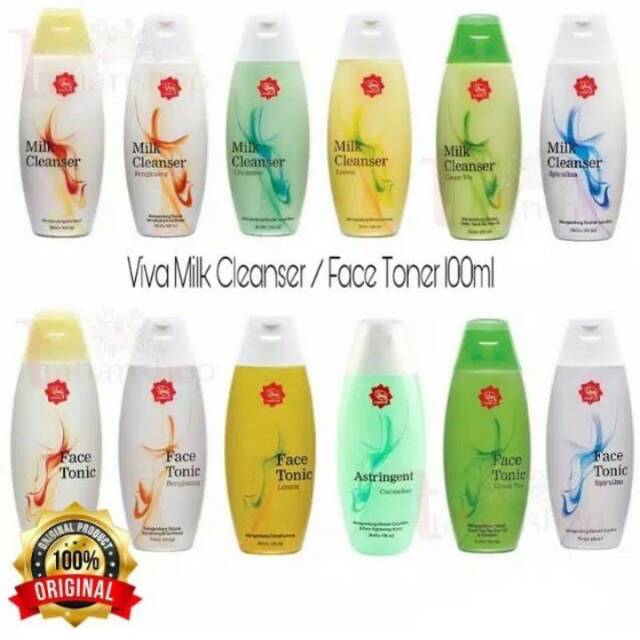

viva milkcleanser/facetonic