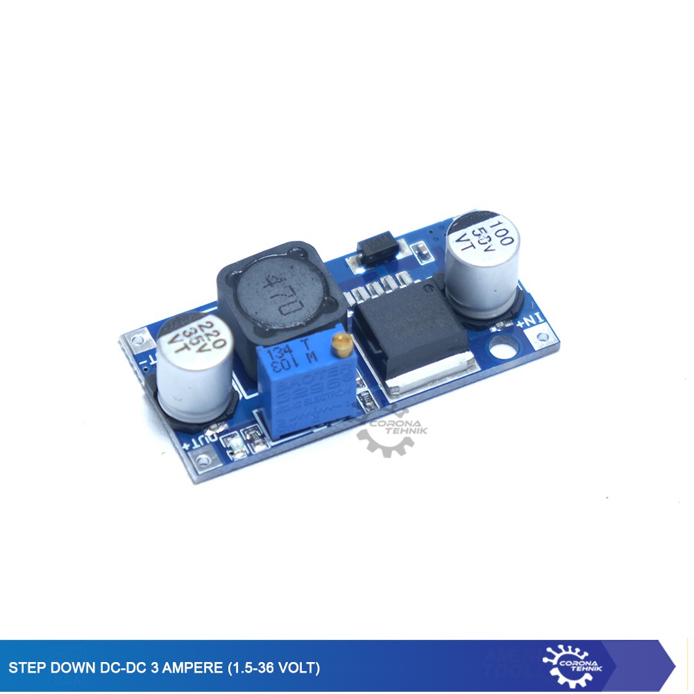 LM2596 - Step Down DC-DC 3 Ampere (1.5-36 Volt)