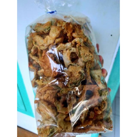 

Keripik Pare Pedas Aroma Daun Jeruk