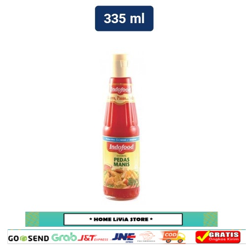 

Indofood Sambal Pedas Manis Botol Besar 335ml