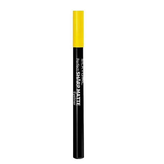 Silkygirl Perfect Sharp Matte Eyeliner - 01 Matte Black