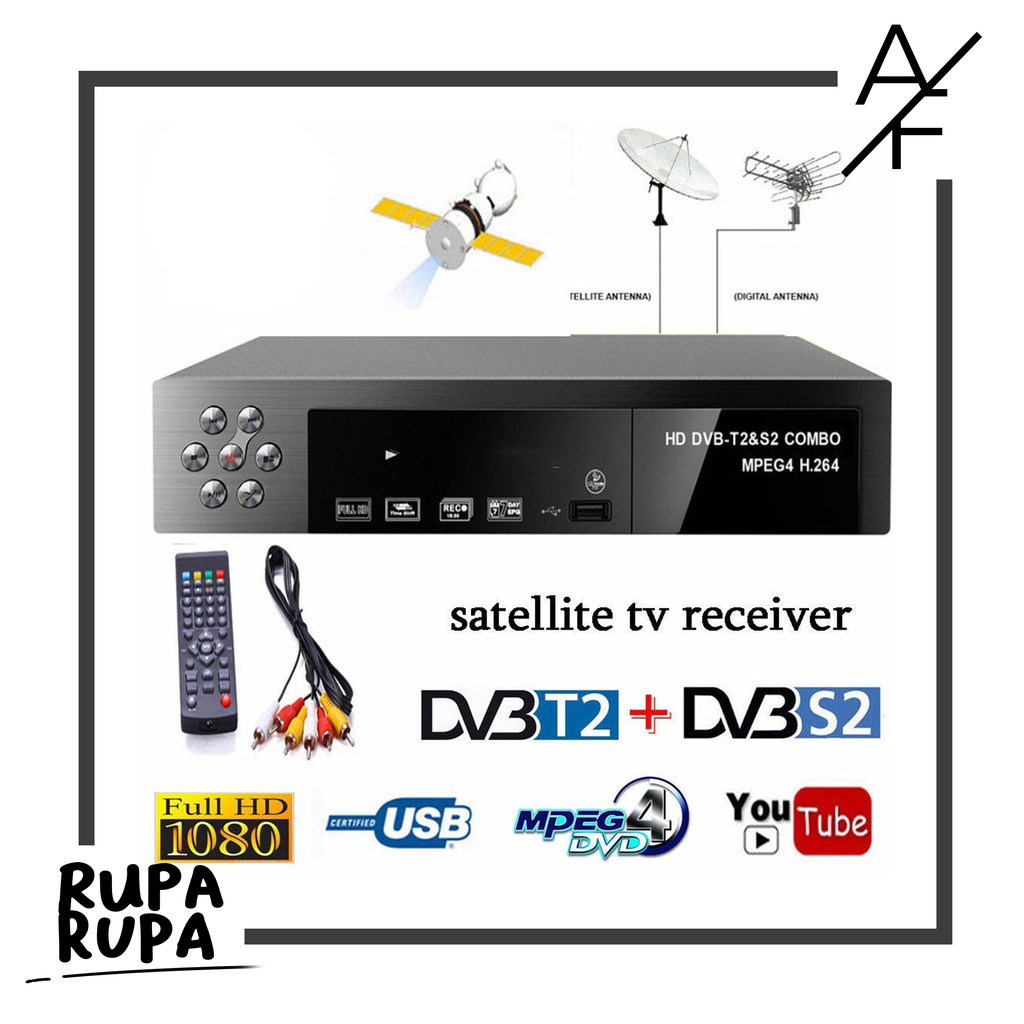 Best Promo Montage VT6000 Smart Digital TV Box Receiver 1080P DVB-T2 + DVB-S2