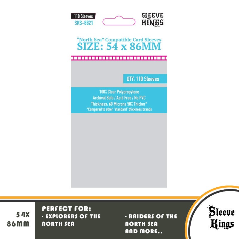 Sleeve Kings Card Sleeves 54x86