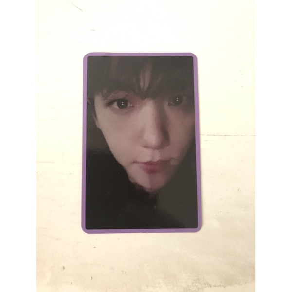 Photocard PC AR Baekhyun Bambi